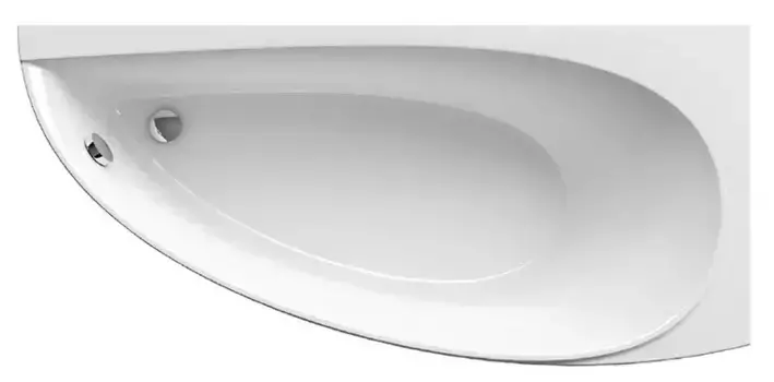 Ванна акриловая «Ravak» Avocado 160/75 без опор без сифона белая правая