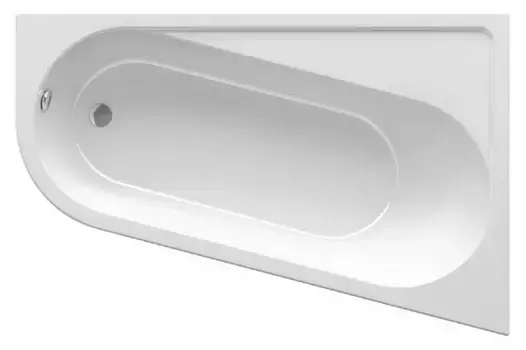 Ванна акриловая «Ravak» Chrome 170/105 без опор без сифона белая правая