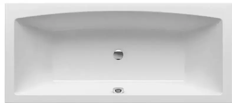 Ванна акриловая «Ravak» Formy 02 Slim 180/80 без опор без сифона белая