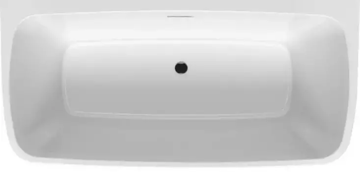 Ванна акриловая «Riho» Adore 180/86 с каркасом с сифоном белая