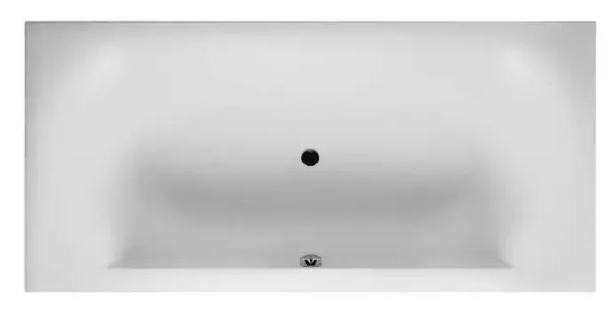 Ванна акриловая «Riho» Linares Velvet 170/75 без опор без сифона белая