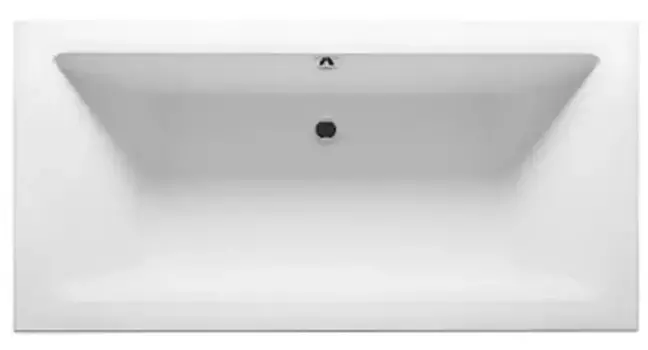 Ванна акриловая «Riho» Lugo Velvet 180/80 без опор без сифона белая