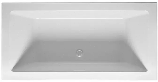 Ванна акриловая «Riho» Rething Cubic 180/90 без опор с сифоном белая
