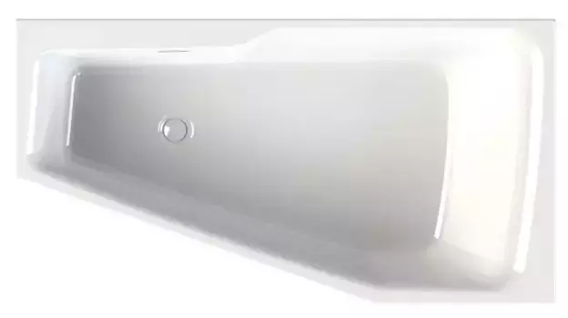 Ванна акриловая «Riho» Rething Space 170/90 без опор без сифона белая левая