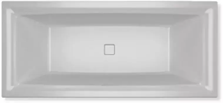 Ванна акриловая «Riho» Still Square 180/80 без опор с сифоном белая