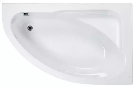 Ванна акриловая «Roca» Welna 160/100 (ZRU9302998) без опор без сифона белая правая