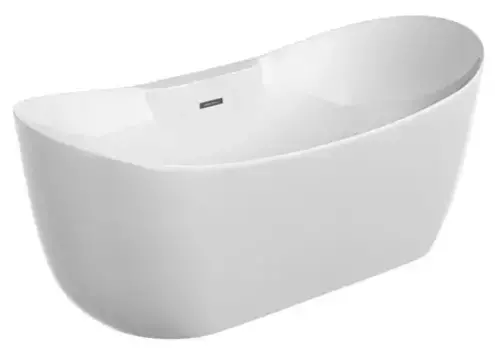 Ванна акриловая «Sancos» Jazz 170/80 с каркасом с сифоном белая