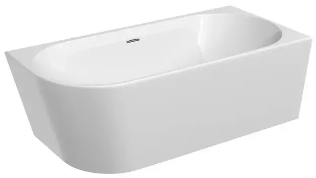Ванна акриловая «Sancos» Veneto 170/80 с каркасом с сифоном белая правая