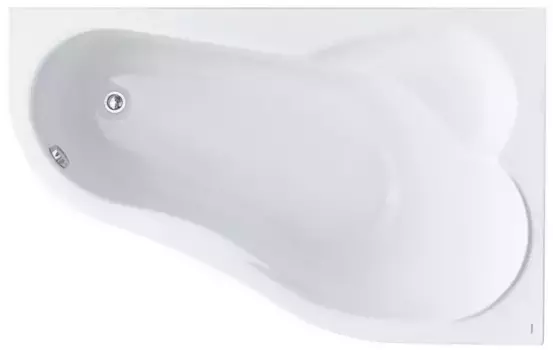 Ванна акриловая «Santek» Ибица XL 160/100 без опор без сифона белая правая