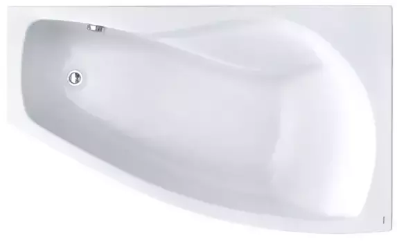 Ванна акриловая «Santek» Майорка XL 160/95 без опор без сифона белая правая