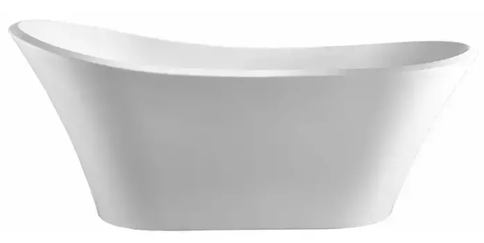 Ванна акриловая «Swedbe» 180/80 с ножками с сифоном белая