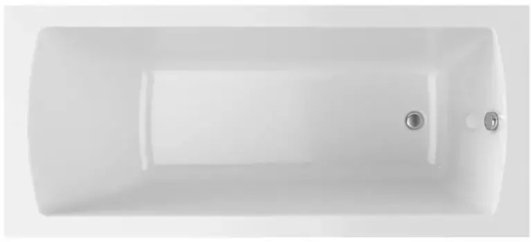 Ванна акриловая «Timo» Ritta 160/70 без опор без сифона белая