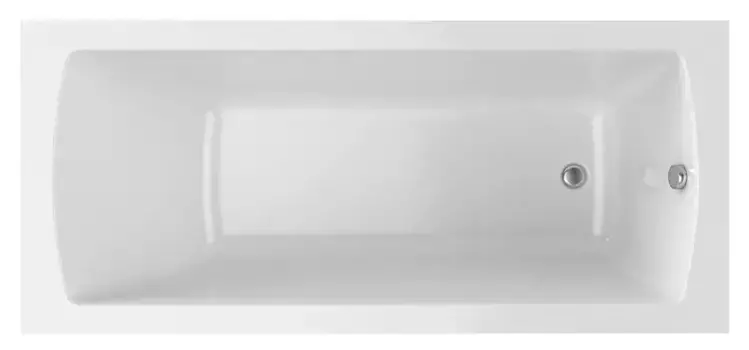 Ванна акриловая «Timo» Ritta 170/75 без опор без сифона белая