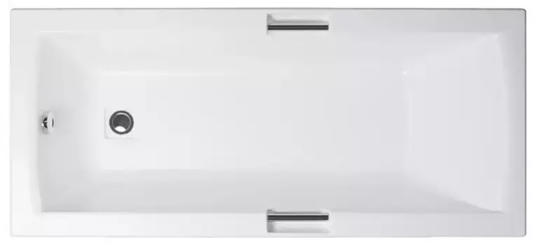 Ванна акриловая «Triton» Алекса 160/75 с каркасом без сифона с ручками белая