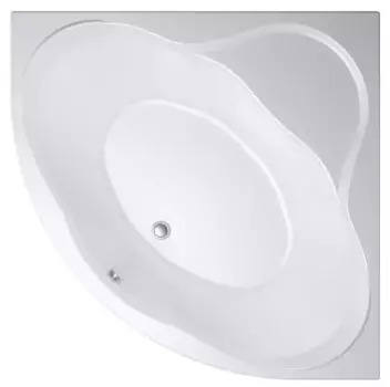 Ванна акриловая «Triton» Грация 140/140 обрезанная без опор без сифона белая