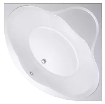 Ванна акриловая «Triton» Грация 140/140 с каркасом без сифона белая