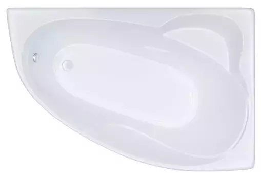 Ванна акриловая «Triton» Изабель 170/100 (Щ0000048746) обрезанная без опор без сифона белая левая