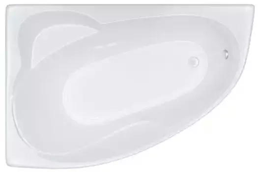 Ванна акриловая «Triton» Изабель 170/100 (Щ0000048750) с каркасом без сифона белая правая