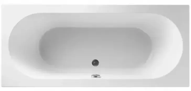 Ванна акриловая «Villeroy & Boch» O.Novo Duo 180/80 без опор без сифона белая