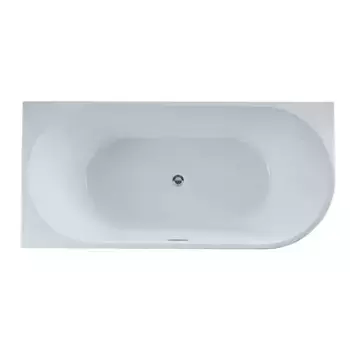 Ванна акриловая «Vincea» VBT-402-1700 170/80 с ножками с сифоном белая левая