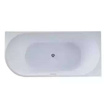 Ванна акриловая «Vincea» VBT-402-1700 170/80 с ножками с сифоном белая правая