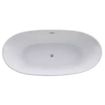 Ванна акриловая «Vincea» VBT-405-1860 186/89 с ножками с сифоном белая