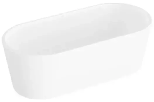 Ванна акриловая «Vitra» Geo 180/80 с ножками с сифоном белая