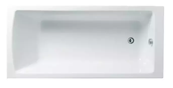 Ванна акриловая «Vitra» Neon 150/70 без опор без сифона белая