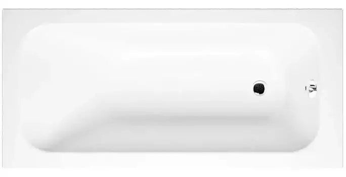Ванна акриловая «Vitra» Optimum Neo 170/75 без опор без сифона белая
