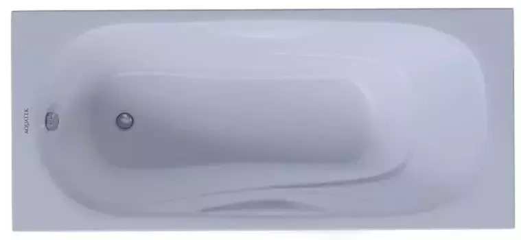 Ванна чугунная «Акватек» Гамма 150/75 с ножками без сифона белая