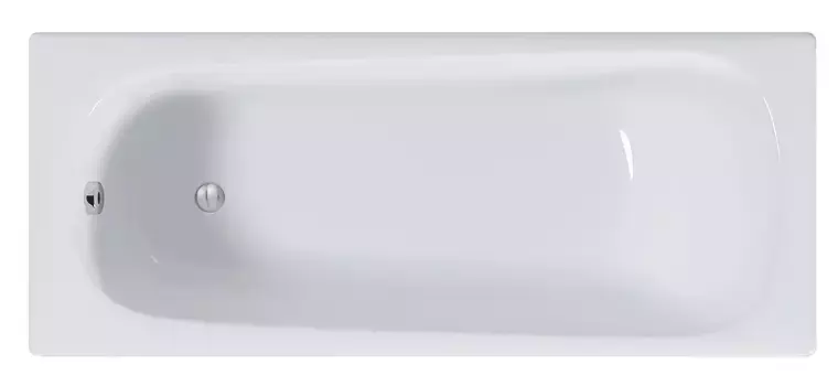 Ванна чугунная «Акватек» Сигма 170/70 с ножками без сифона белая