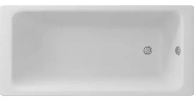 Ванна чугунная «Delice» Parallel 180/80 без опор без сифона белая
