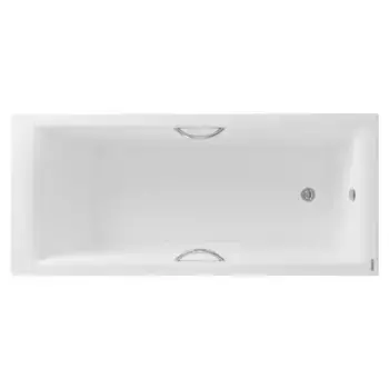 Ванна чугунная «Owl 1975» Konung 180/80 с ножками без сифона с ручками белая