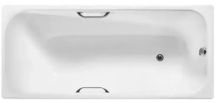 Ванна чугунная «Wotte» Start УР 170/70 без опор без сифона с отверстиями белая