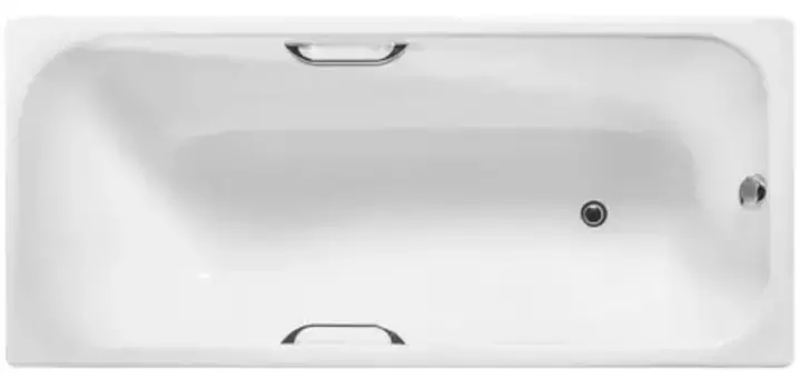 Ванна чугунная «Wotte» Start УР 170/75 без опор без сифона с отверстиями белая