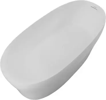 Ванна из искусственного камня «Allen Brau» Krion Neo Solid Stone 170/80 с ножками с сифоном белая матовая