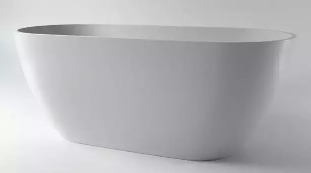 Ванна из искусственного камня «Holbi» Venus 170/80 с сифоном белая матовая