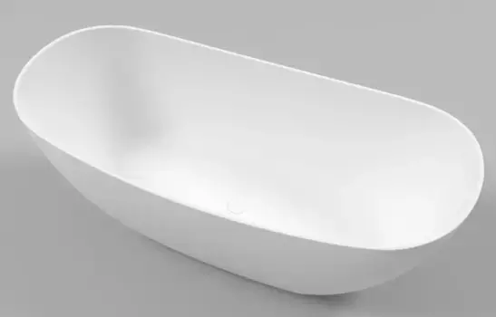 Ванна из искусственного камня «Whitecross» Onyx C 160/75 белая матовая