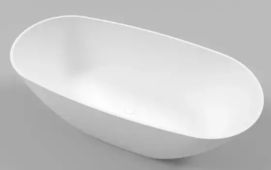 Ванна из искусственного камня «Whitecross» Onyx D 160/75 белая матовая