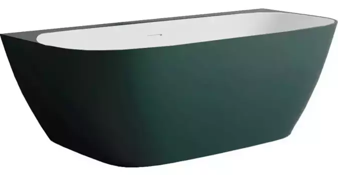 Ванна из литьевого мрамора «Salini» Sofia Wall 170/80 S-stone с сифоном цвет на заказ матовая