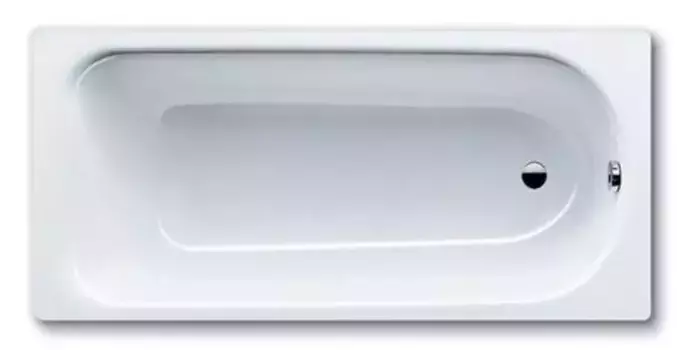 Ванна стальная «Kaldewei» Saniform Plus 361-1 150/70 antislip, perl-effekt без опор без сифона белая