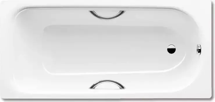 Ванна стальная «Kaldewei» Saniform Plus Star 336 170/75 easy-clean без опор без сифона с отверстиями белая