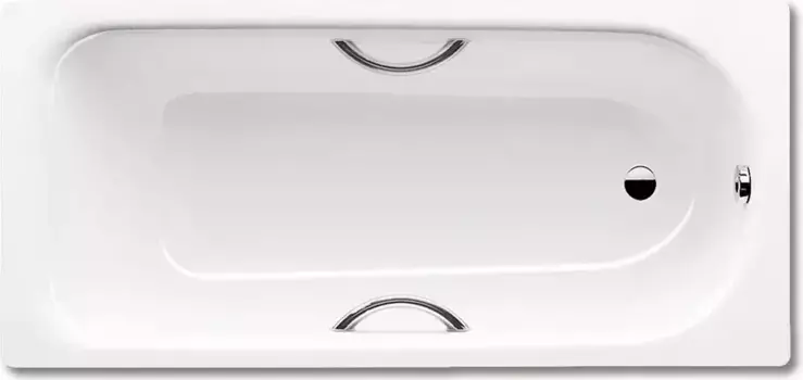 Ванна стальная «Kaldewei» Saniform Plus Star 336 170/75 без опор без сифона с отверстиями белая