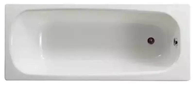 Ванна стальная «Roca» Contesa 100/70 (7212D07001) без опор без сифона белая