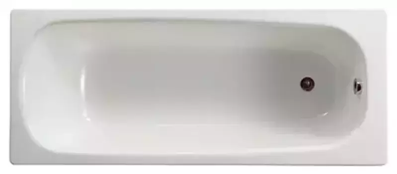Ванна стальная «Roca» Contesa 140/70 (723616000O) без опор без сифона белая