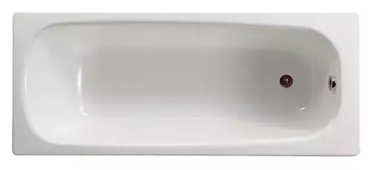 Ванна стальная «Roca» Contesa 160/70 (723596000O) без опор без сифона белая
