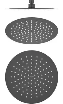 Верхний душ «Акватек» AQ2073MB чёрный матовый