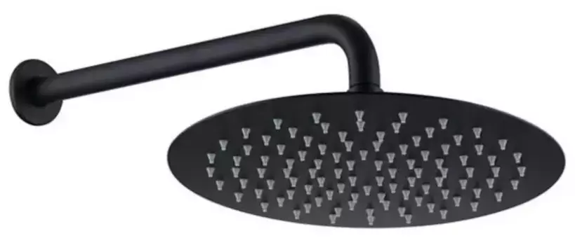 Верхний душ «Caprigo» Don 99-523-NER чёрный матовый