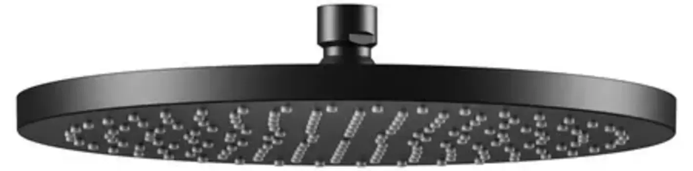Верхний душ «Keuco» 59886370201 чёрный матовый