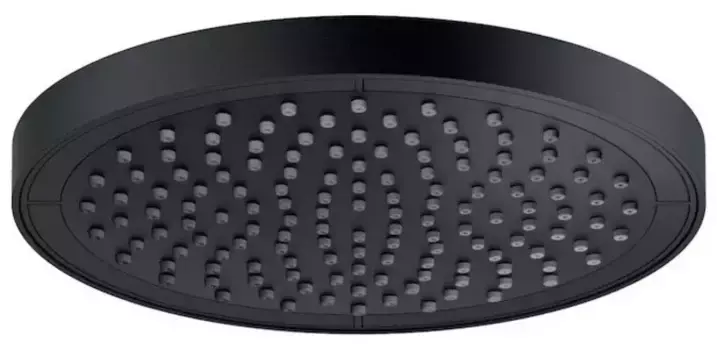 Верхний душ «Nobili» AD139/10CBM чёрный матовый